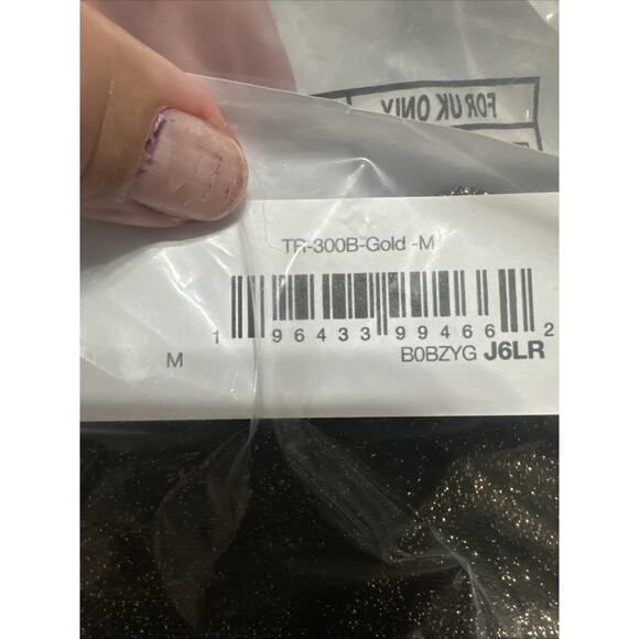 TEREA By Andrea Pitter Emiliana Gold One Shoulder Metallic Ruched Top Medium - Picture 8 of 8